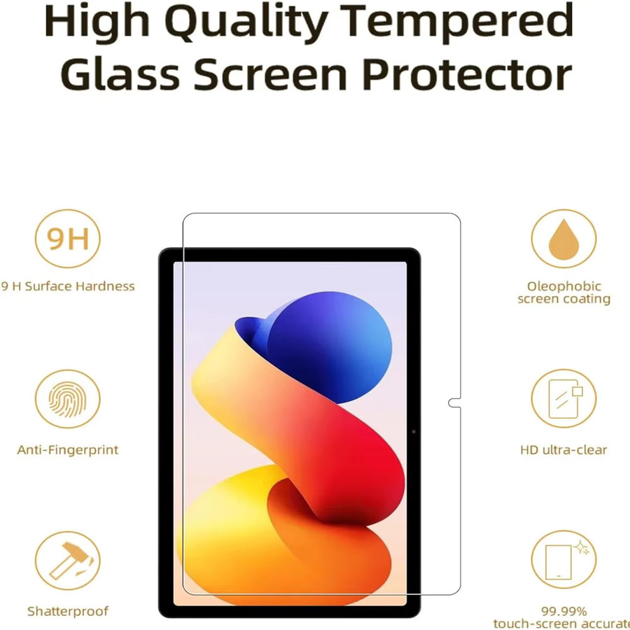 Xiaomi Displayschutzfolie aus gehärtetem Glas für Redmi Pad Pro 12,1 Zoll, transparent - Bild 3