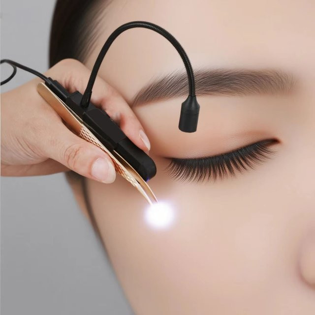 Vusum UV-Wimpernpinzette mit Schnellhärtender UV-Lampe - Bild 1