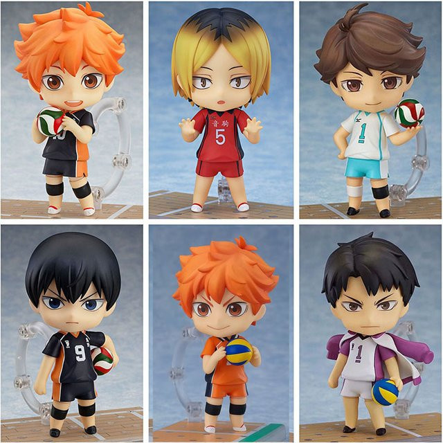 Bandai Haikyuu! Tobio Kageyama Hinata Shoyo Actionfiguren, bewegliches Modell Puppe - Bild 1