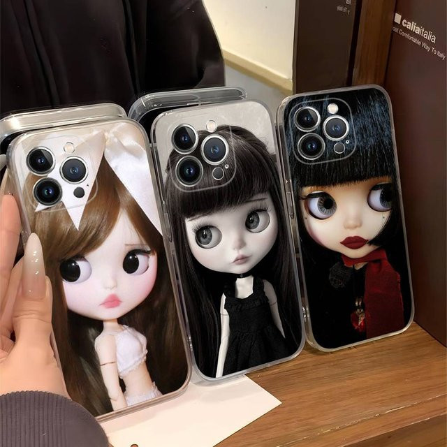 Bl-ytheS Handyhülle im süßen Puppenmodedesign für iPhone Modelle, Multicolor - Bild 1