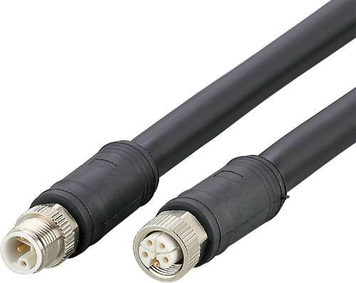 ifm electronic Verbindungsleitung E12656 mit 5 Polen, gerade Buchse, schwarz, Länge: 10,0 m - Bild 1