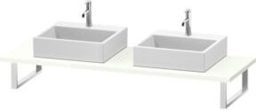 Duravit Konsole DuraStyle Waschtischplatte, Farbe: Weiß, B/T/H: 200 x 55 x 3 cm - Bild 1