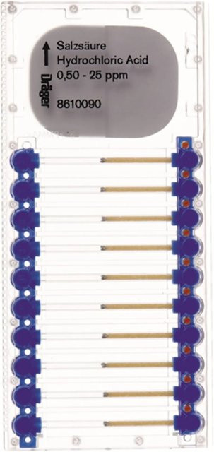 Dräger Microtubes für Salzsäure 0.5 25 Ppm in Transparent - Bild 1