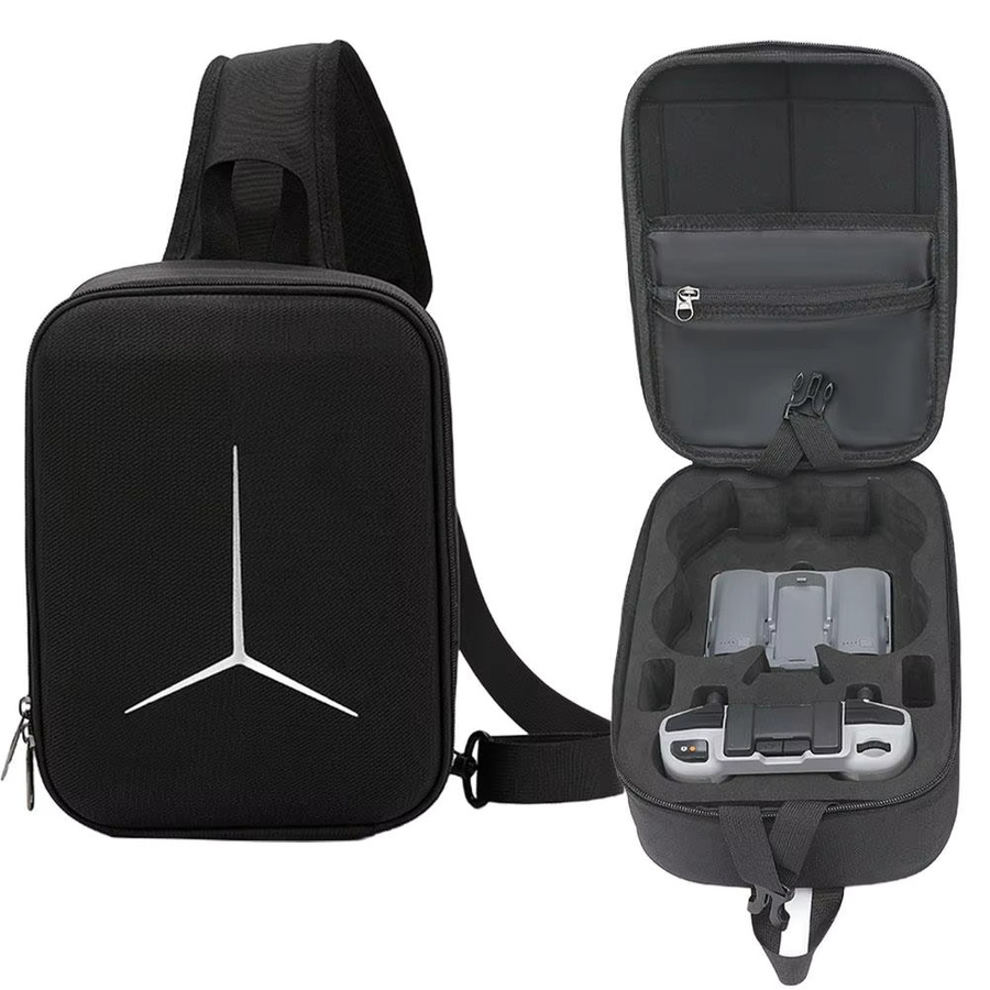 DJI Neo2 Mini Brusttasche Hard Shell Tragetasche Schwarz - Bild 6