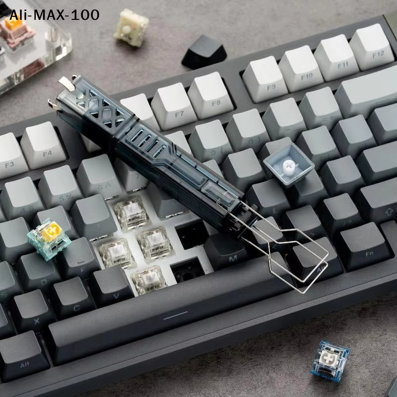 AyS Tastenkappen-Entferner-Set 2-in-1 Tastatur-Zubehör-Kit mit Tastenabzieher und Schalterabzieher - Bild 2
