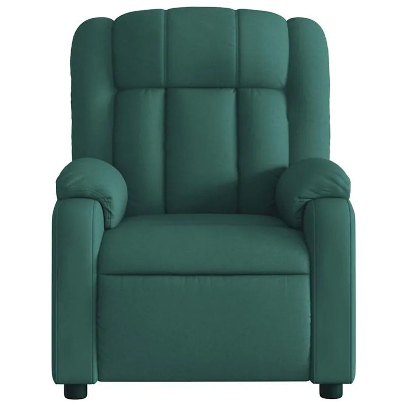 Vidaxl Ausklappbarer Massagesessel in Grün mit Stoffbezug im modernen Design - Bild 4