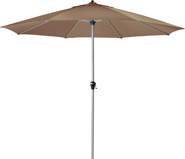 Doppler Marktschirm Active in Beige mit Drehfunktion, Durchmesser: 376 cm - Bild 1