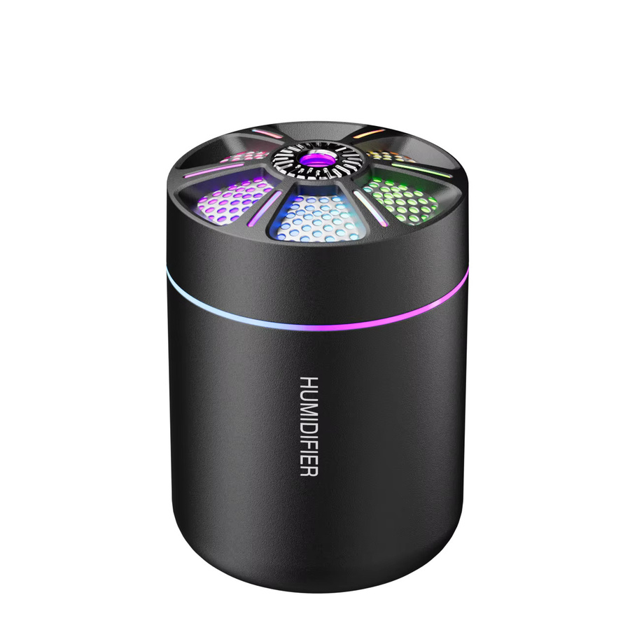 HAOYUNMA Aroma Diffusor und Mini-Luftbefeuchter mit Nachtlicht und Duftfach in Weiß - Bild 6