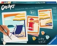 Ravensburger At the Beach Gallery Wall Set Malen - Bild 1