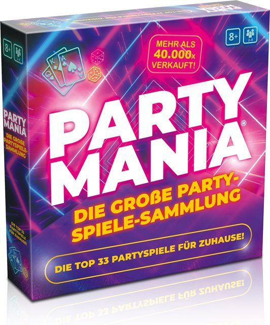 Gomazing Partymania Partyspiele Sammlung, Partyspiel, ab 8 Jahre - Bild 1