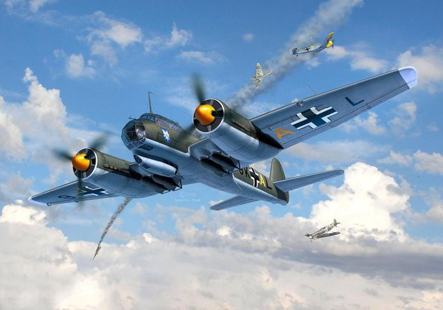 Revell Junkers Ju88 A-1 Battle of Britain, Model Set - Bild 1