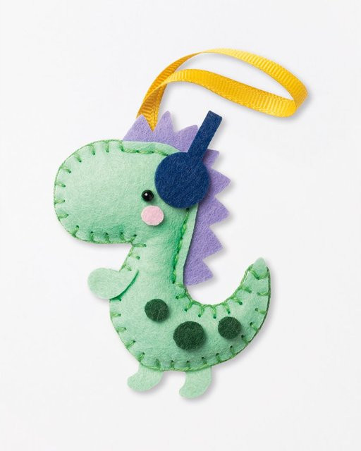 Folia Mini Filzinies Dinosaurier Nähset - Bild 1