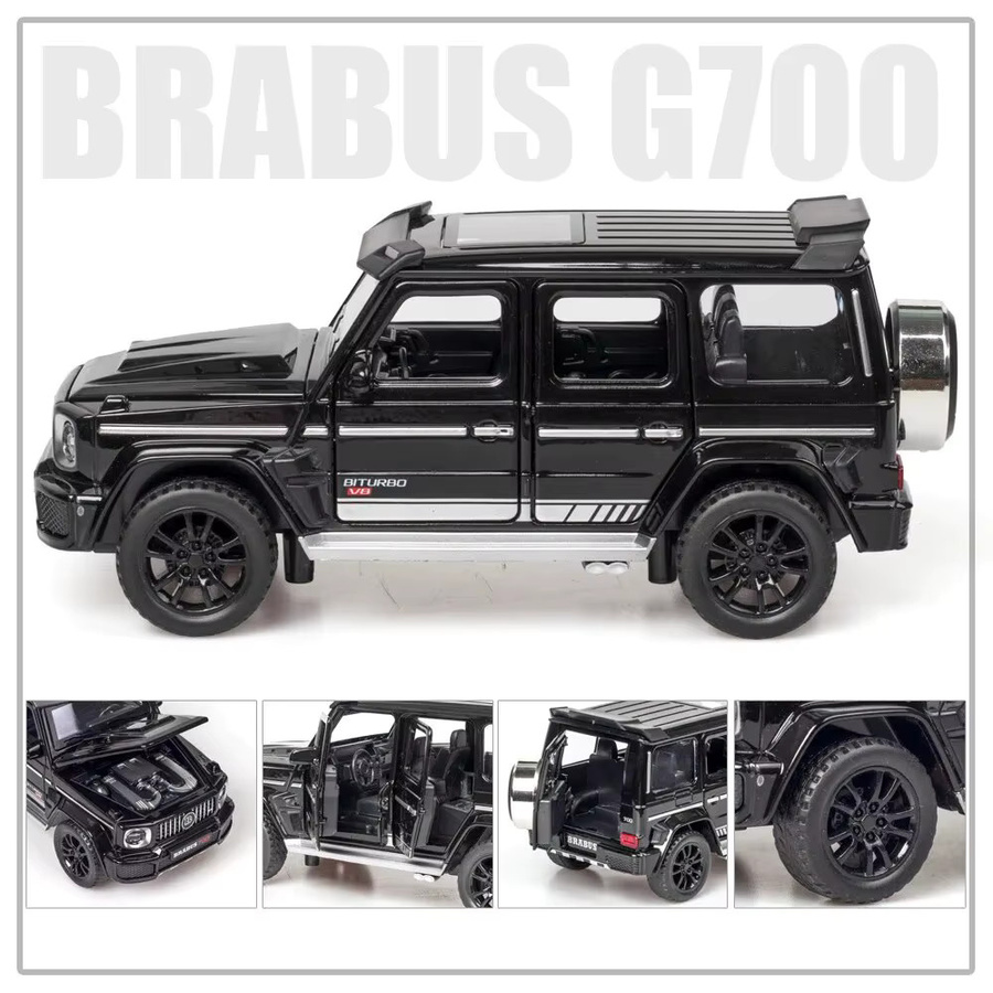 Maisto G700 Legierung Auto Modell Geländewagen mit Licht und Sound 1/32 - Bild 3
