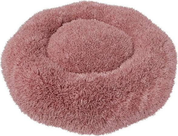 Benno Hundebett Balu Donut in Rose mit abnehmbarem Bezug und rutschfester Unterseite, B/T/H: 50 x 50 x 16 cm