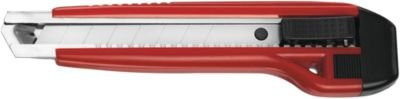 Westcott Premium Cuttermesser mit 18 mm Abbrechklinge aus Carbonstahl in Rot und Schwarz - Bild 2