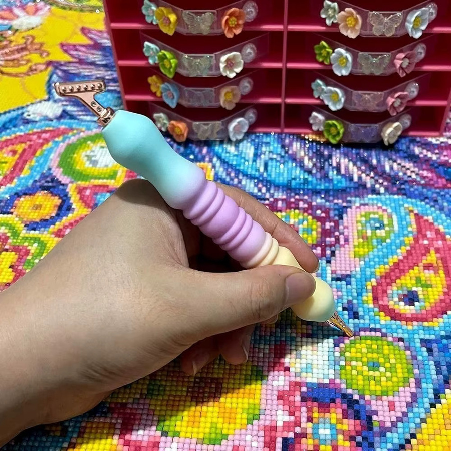 Ersatz-Stiftköpfe für 5D-Diamant-Malsets mit 5 multifunktionalen Spitzen in Multicolour aus Kunststoff - Bild 4