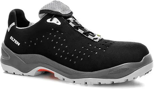 Elten Sicherheitshalbschuh Impulse Grey Low ESD S1 in Grau/Schwarz, Größe 43 - Bild 1