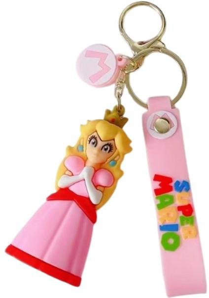 Nintendo Schlüsselanhänger Prinzessin Peach, Super Mario Bros, Unisex - Bild 1