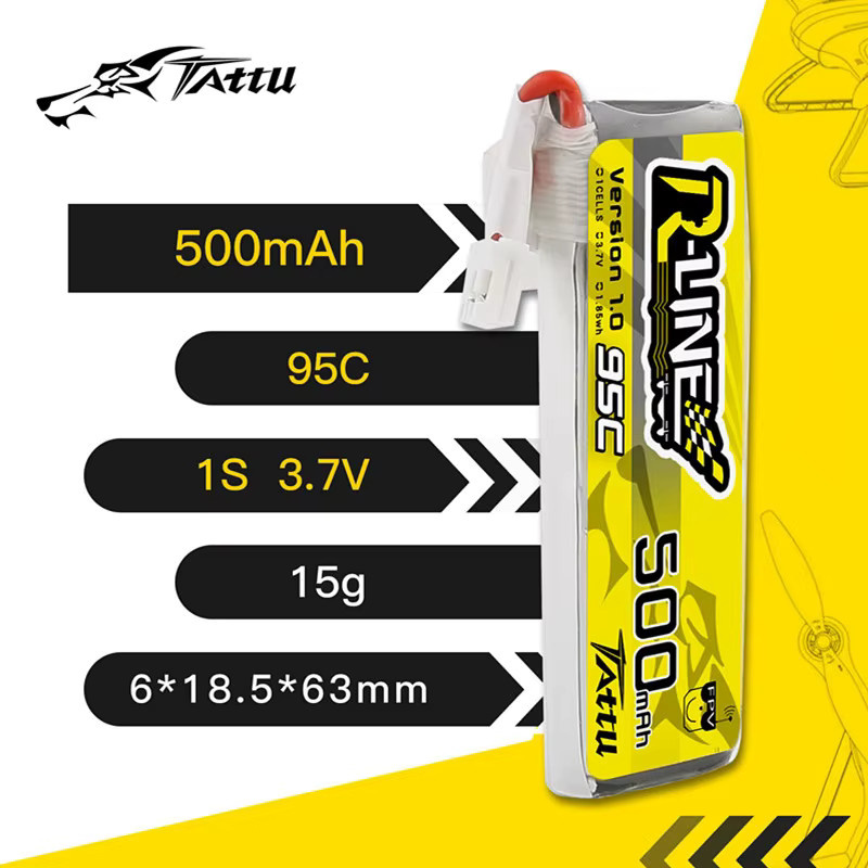 Tattu LiPo Akku Set für RC Hubschrauber, Quadcopter und FPV Racing Drohnen - Bild 3