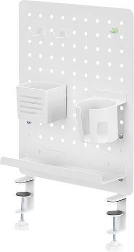 LogiLink PB0104 Home Office-Set in Weiß mit Mehrfachfach-Organizer - Bild 1
