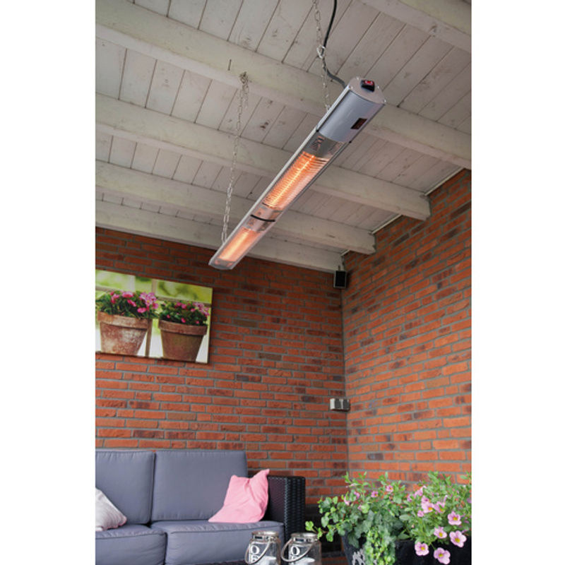 sunred Terrassenheizung Ultra silberfarben 3000 W für bis zu 36 m² - Bild 2