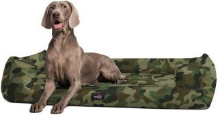 Tierlando GOOFY Orthopädisches Hundebett aus Polyester mit Matratzenschoner, Farbe: Grün, B/T/H: 130 x 100 x 25 cm - Bild 1