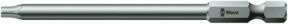 Wera Bit zähhart 1/4" DIN 3126 E6,3 T40 in Silber, Länge: 89 mm - Bild 1