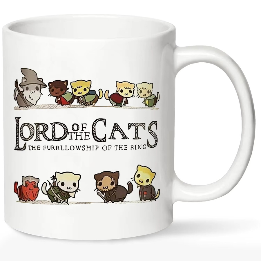 Weiße Keramiktasse To Catch Fish mit Anime Motiv für Kaffee und Tee - Bild 2