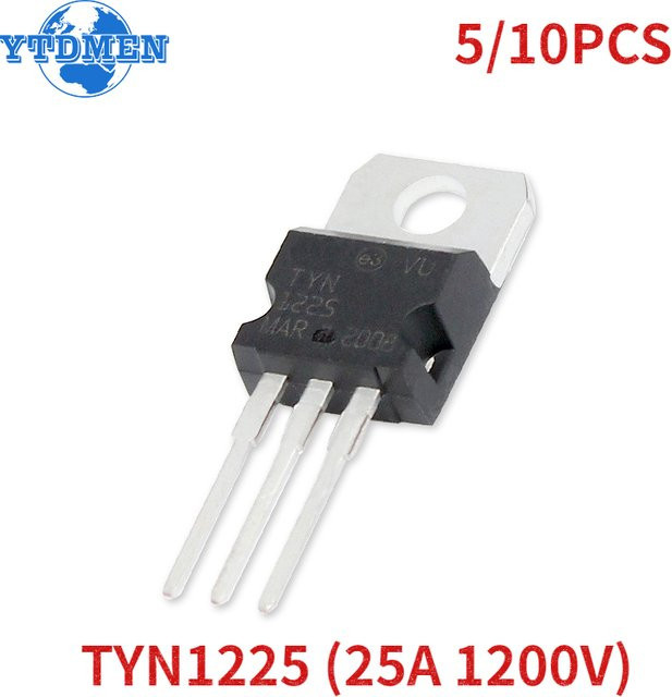 YTDMEN TYN1225 Thyristoren SCRs 25A 1200V in Schwarz, 5 oder 10 Stück für elektronische Komponenten - Bild 1