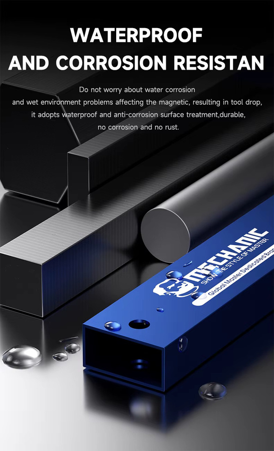 MECHANIC MAG25 Magnetische Absorptionsleiste aus Metall für die Telefonreparatur und Werkstatt-Organisation - Bild 2
