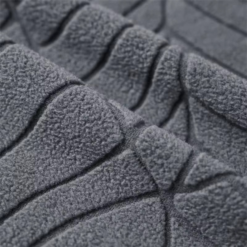 WANERQU Esszimmerstuhlhussen aus Jacquard, elastische Sitzschonbezüge für gebogene Stühle, waschbar - Bild 3