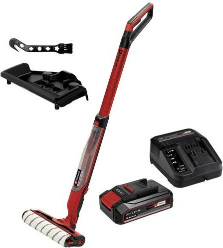 Einhell CLEANEXXO Power X-Change Akku-Hartbodenreiniger in Rot inklusive 2,5Ah Akku und Ladegerät - Bild 1