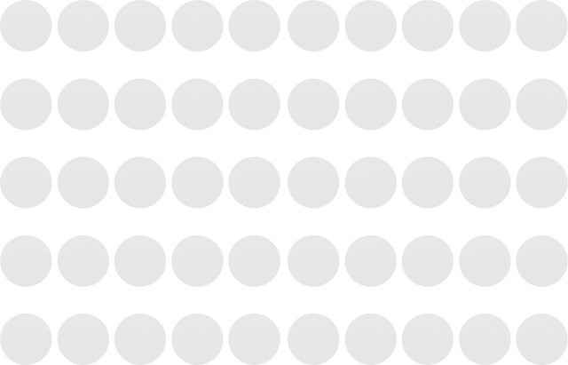 50 Stück GoolRC Münzkartenanhänger aus PVC, rund, blanko, weiß, Durchmesser: 25 mm - Bild 1