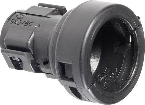 TE Connectivity 965785-1 Rundstecker Abdeckkappe mit Zugentlastung Serie MCP, Schwarz - Bild 1