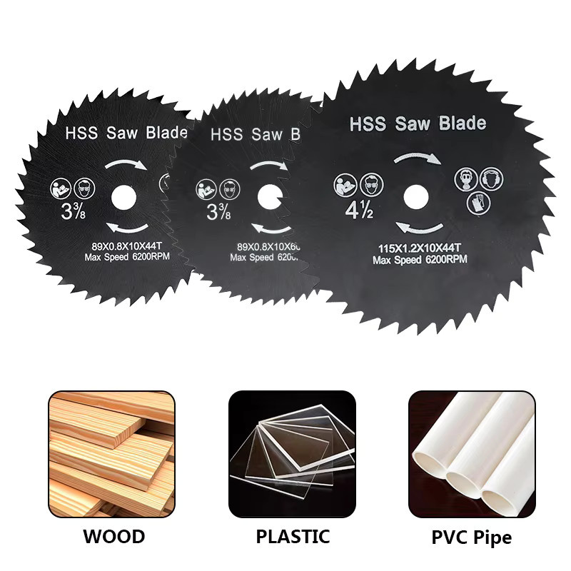 CMCP HSS Kreissägeblatt Mini-Sägeblatt für Holz Kunststoff und PVC, Durchmesser: 85 mm - Bild 3