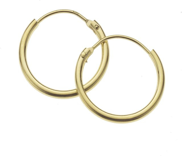 Fascination by Ellen K. Ohrringe 585 Gold, Damen, 15 mm - Bild 1