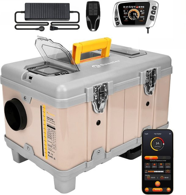 Sunster TB10 Ultra-Leise Diesel-Standheizung mit Bluetooth-App-Steuerung, 8KW, 12V/220V, Belüftungsmodus - Bild 1