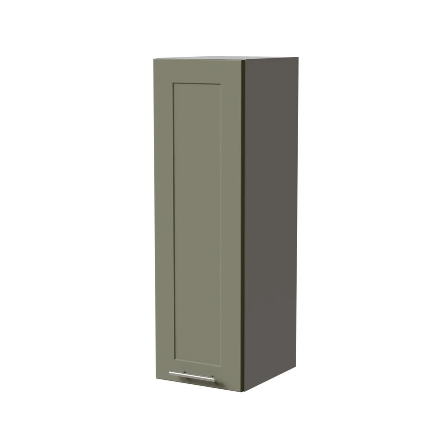 Feldmann-Wohnen Hängeschrank Oslo Küchenschrank in Grau und Reed Green Matt mit Soft-Close-Türen, B/T/H: 30 x 32,5 x 96 cm - Bild 2