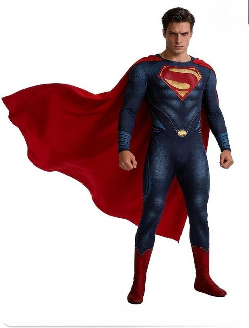 BEAST KINGDOM Superman Cosplay Kostüm, Unisex, Blau - Bild 1