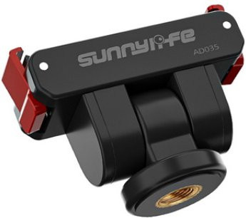 Magnetischer Adapter für DJI Osmo Action 5 Pro, 4, 3 und 2 in Schwarz als Universal-Basis für Stativ und Selfie-Stick - Bild 1