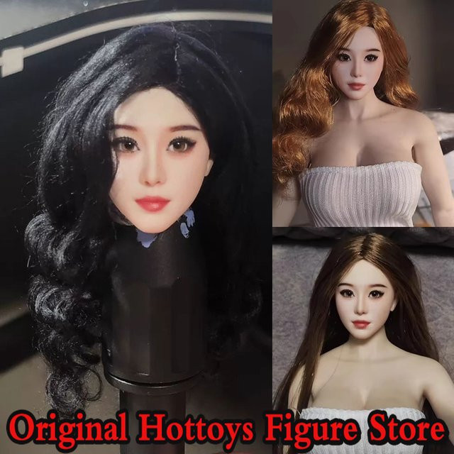 Hot Toys Mädchen-Mini-Kopfskulptur, 1/6 Maßstab, Zubehör - Bild 1