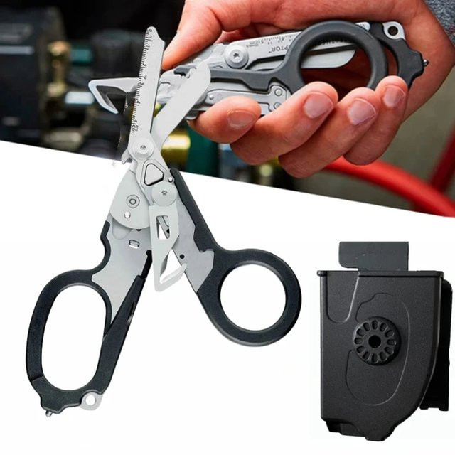 Leatherman Raptor Multifunktionsschere in Black als taktisches Outdoor-Überlebenswerkzeug - Bild 1