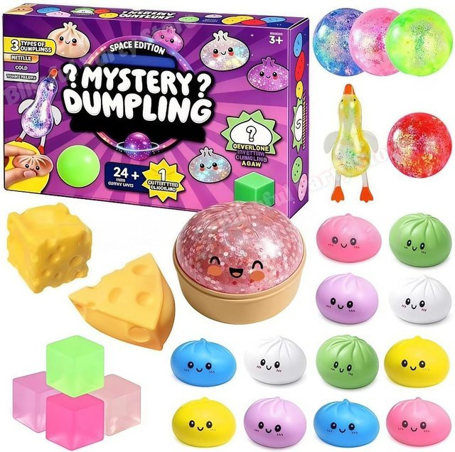 PRELEXT Squishy Fidget Mystery Knödel, Sensorischer Ball - Bild 1