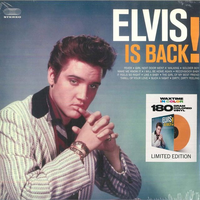 Elvis Is Back, Elvis Presley, Vinyl/LP, WaxTime In Color, schwarz - Bild 1