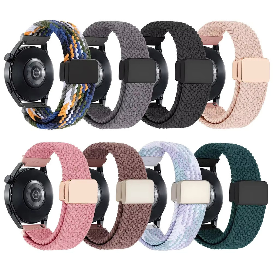 Zeblaze Uhrenarmband Nylon, geflochten, 22 mm, Unisex - Bild 5