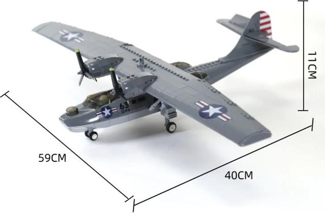 LEGO PBY-5A Catalina Wasserflugzeug, Modellbausteine, 364 Teile, ab 8 Jahren - Bild 1