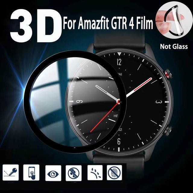 Amazfit GTR 4 Schutzfolie, Silikon, transparent - Bild 1