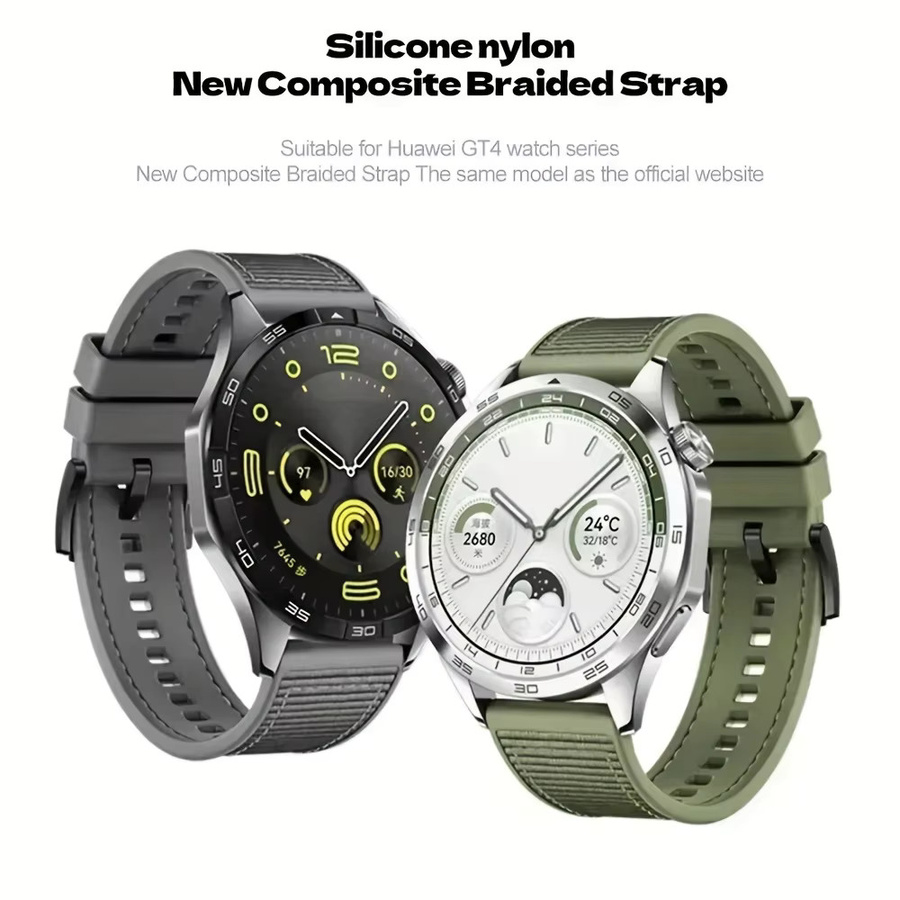Huawei Uhrenarmband, Silikon, Unisex - Bild 1
