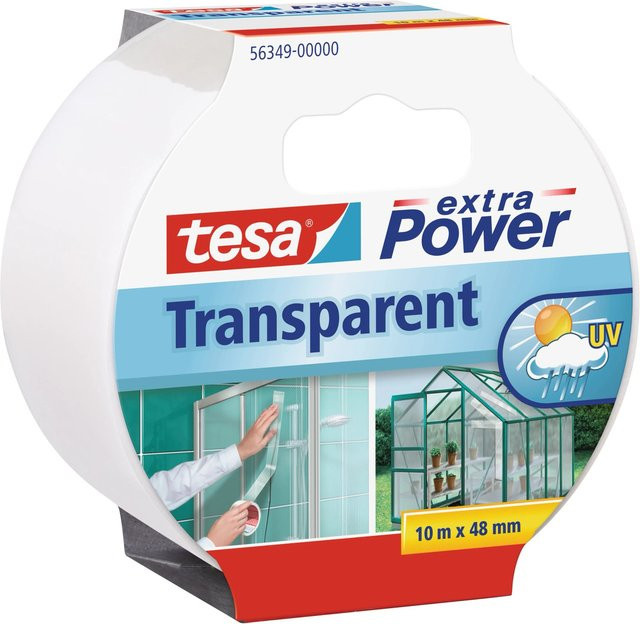 Tesa Extra Power Klebeband transparent Breite: 48 mm, Länge: 10 m - Bild 1