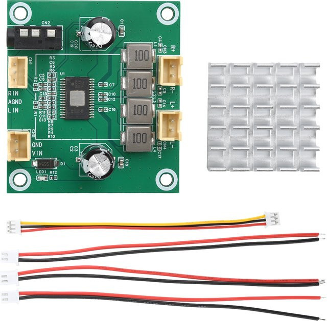 Aideepen TPA3116 Digital Stereo Klasse D Audio Verstärker 2,0 Kanal DIY Sound Board 50W + 50W Grün - Bild 1